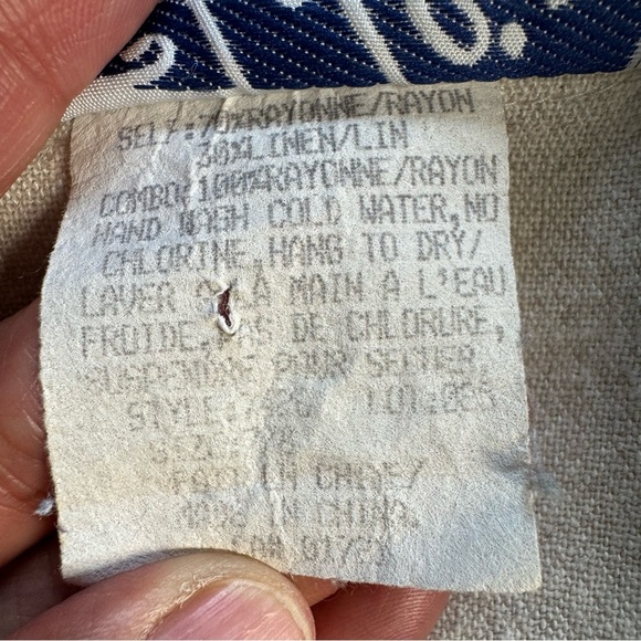 Vintage x Chablis Beige and Brown Sleeveless Maxi - Picture 6 of 11